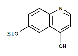 Molecular Structure of 303121-11-1 (4-Quinolinol,6-ethoxy-)
