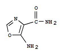 Molecular Structure of 30380-27-9 (4-Oxazolecarboxamide,5-amino-)