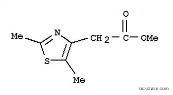 Molecular Structure of 306937-37-1 (METHYL 2-(2,5-DIMETHYL-1,3-THIAZOL-4-YL)ACETATE)