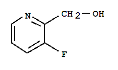 Molecular Structure of 31181-79-0 (2-Pyridinemethanol,3-fluoro-)