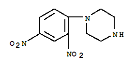 Molecular Structure of 31284-04-5 (Piperazine,1-(2,4-dinitrophenyl)-)