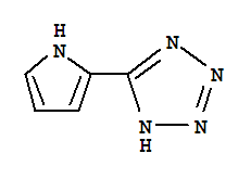 Molecular Structure of 31602-66-1 (2H-Tetrazole,5-(1H-pyrrol-2-yl)-)