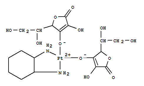 Platinum,bis(L-ascorbato-O3)(1,2-cyclohexanediamine-N,N')-, (SP-4-2)- (9CI)
