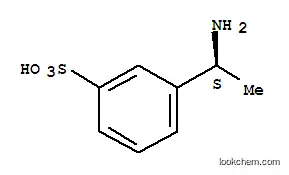 Molecular Structure of 928196-33-2 (Benzenesulfonic acid, 3-[(1S)-1-aminoethyl]-)