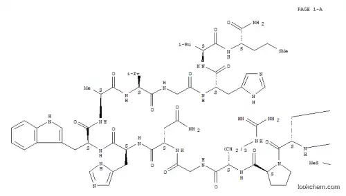 Molecular Structure of 93755-85-2 (GASTRIN RELEASING PEPTIDE, HUMAN)