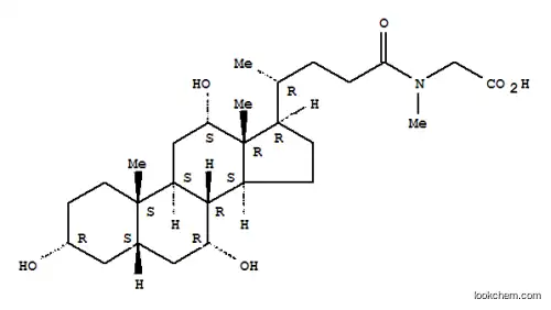 Molecular Structure of 93790-70-6 (cholylsarcosine)