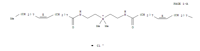 93820-04-3,dimethylbis[2-(oleoylamino)ethyl]ammonium chloride,dimethylbis[2-(oleoylamino)ethyl]ammonium chloride