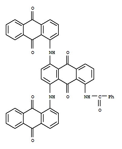 Benzamide,N-[5,8-bis[(9,10-dihydro-9,10-dioxo-1-anthracenyl)amino]-9,10-dihydro-9,10-dioxo-1-anthracenyl]-