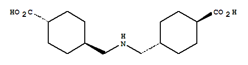 Cyclohexanecarboxylicacid, 4,4'-[iminobis(methylene)]bis-, [trans(trans)]- (9CI)