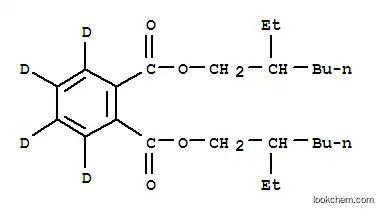 Molecular Structure of 93951-87-2 (BIS(2-ETHYLHEXYL)PHTHALATE (RING-D4))