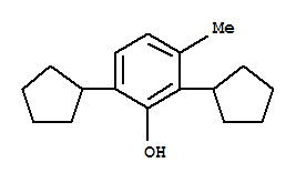 94022-19-2,2,6-dicyclopentyl-m-cresol,2,6-dicyclopentyl-m-cresol