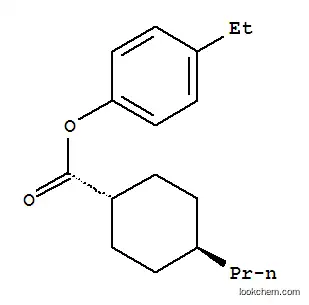 Molecular Structure of 94041-25-5 (4-Ethylphenyl-4'-trans-propylcyclohexylcarboxylate)