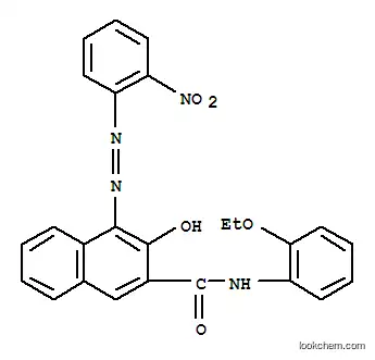 Molecular Structure of 94199-57-2 (N-(2-ethoxyphenyl)-3-hydroxy-4-[(2-nitrophenyl)azo]naphthalene-2-carboxamide)