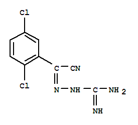 94213-25-9,3-[cyano(2,5-dichlorophenyl)methylene]carbazamidine,3-[cyano(2,5-dichlorophenyl)methylene]carbazamidine