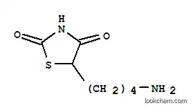 Molecular Structure of 95481-89-3 (5-(4'-aminobuty)-2,4-diketothiazolidine)