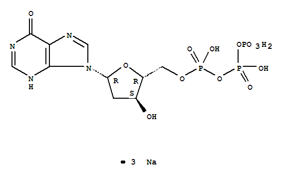 Inosine 5'-(tetrahydrogen triphosphate), 2'-deoxy-, trisodium salt