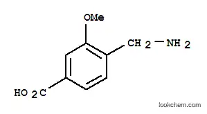 Molecular Structure of 96053-20-2 (4-(AMINOMETHYL)-3-METHOXY BENZOIC ACID)
