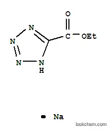 Molecular Structure of 96107-94-7 (1H-TETRAZOLE-5-CARBOXYLIC ACID ETHYL ESTER SODIUM SALT)