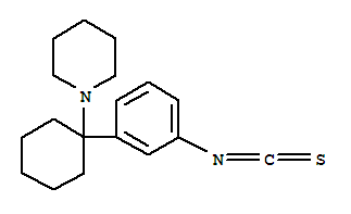 1-(1-[3-ISOTHIOCYANATO]PHENYL)CYCLOHEXYLPIPERIDINE METHANESULFONATE SALTCAS