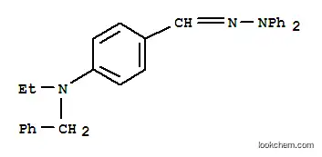 Molecular Structure of 96861-52-8 (4-(N-Ethyl-N-benzyl)amino benzoaldehyde-1,1-diphenylhydrazone)