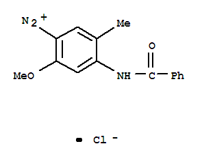 4-(BENZOYLAMINO)-2-METHOXY-5-METHYLBENZENEDIAZONIUM CHLORIDE