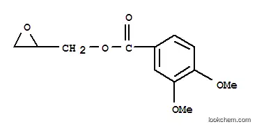 Molecular Structure of 97259-65-9 (oxiranylmethyl veratrate)