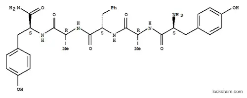 Molecular Structure of 98815-38-4 (TYR-D-ALA-PHE-D-ALA-TYR-NH2)
