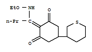 1,3-Cyclohexanedione,2-[1-(ethoxyamino)butylidene]-5-(tetrahydro-2H-thiopyran-3-yl)-(99434-58-9)