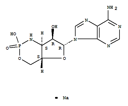 (1S,6S,8R,9R)-8-(6-AMINOPURIN-9-YL)-3,9-DIHYDROXY-4,7-DIOXA-2-AZA-3-PHOSPHABIC YCLO[4.3.0]NONAN-3-ONCAS