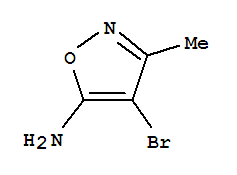 Molecular Structure of 33084-49-0 (5-Isoxazolamine,4-bromo-3-methyl-)