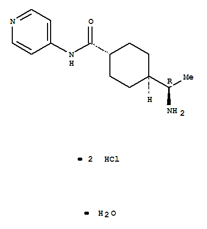 (R)-(+)-TRANS-4-(1-AMINOETHYL)-N-(PYRIDIN-4-YL)CYCLOHEXANECARBOXAMIDE 2HCL MONOHYDRATECAS