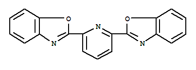 Molecular Structure of 33858-36-5 (Benzoxazole,2,2'-(2,6-pyridinediyl)bis-)
