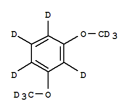 Benzene-1,2,3,5-d<sub>4</sub>, 4,6-di(methoxy-d<sub>3</sub>)- (9CI)
