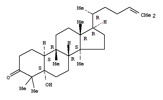 35030-58-1,19-Norlanost-24-en-3-one,5-hydroxy-9-methyl-, (9b,10a)- (9CI),Litsomentone
