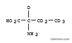 Molecular Structure of 350820-17-6 (DL-2-AMINOBUTYRIC-D6 ACID)