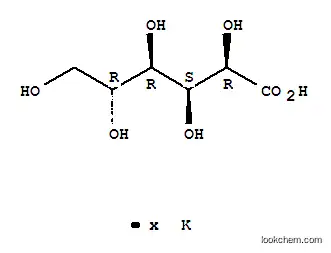 Molecular Structure of 35087-77-5 (potassiumD-gluconate)