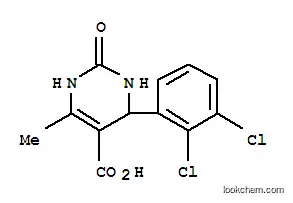 Molecular Structure of 356566-53-5 (4-(2,3-Dichlorophenyl)-1,2,3,4-tetrahydro-6-methyl-2-oxo-5-pyrimidinecarboxylic)