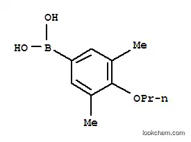Molecular Structure of 357611-51-9 (3,5-DIMETHYL-4-PROPOXYPHENYLBORONIC ACID)