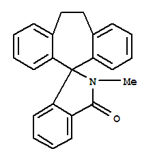 Spiro[5H-dibenzo[a,d]cycloheptene-5,1'-[1H]isoindol]-3'(2'H)-one,10,11-dihydro-2'-methyl-
