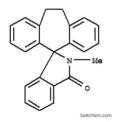 Molecular Structure of 35926-77-3 (10,11-dihydro-2'-methylspiro[5H-dibenzo[a,d]cycloheptene-5,1'-[1H]isoindole]-3'(2'H)-one)