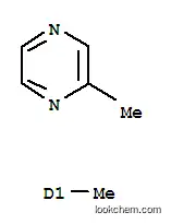 Molecular Structure of 36731-40-5 (Pyrazine,2,5(or 2,6)-dimethyl- (9CI))