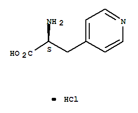 Molecular Structure of 369403-60-1 (4-Pyridinepropanoicacid, a-amino-, monohydrochloride, (aS)- (9CI))
