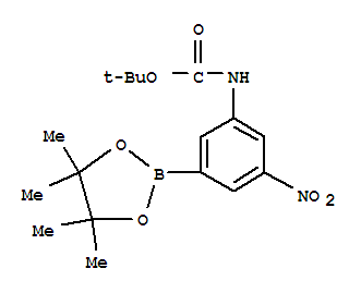 3-BOC-amino-5-nitrophenylboronic acid,pinacol ester
