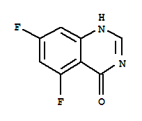 Molecular Structure of 379228-58-7 (4(3H)-Quinazolinone,5,7-difluoro-)