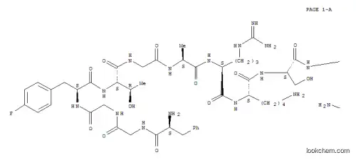 Molecular Structure of 380620-88-2 ([(PF)PHE4]NOCICEPTIN(1-13)NH2)