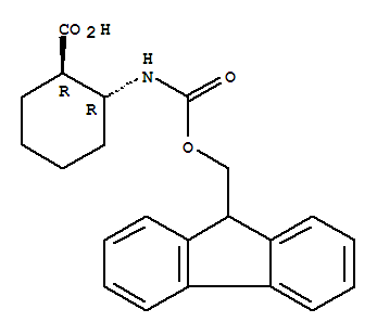 Cyclohexanecarboxylicacid, 2-[[(9H-fluoren-9-ylmethoxy)carbonyl]amino]-, (1R,2R)-rel-