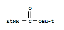 Molecular Structure of 38267-76-4 (Carbamicacid, N-ethyl-, 1,1-dimethylethyl ester)