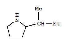 Molecular Structure of 383127-24-0 (Pyrrolidine, 2-(1-methylpropyl)-)