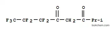Molecular Structure of 40002-62-8 (6,6,7,7,8,8,8-heptafluoro-2-methylocta-3,5-dione)