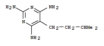 4038-50-0,5-(3-methylbutyl)pyrimidine-2,4,6-triamine,Pyrimidine, 2,4,6-triamino-5-isopentyl- (7CI,8CI); NSC212002